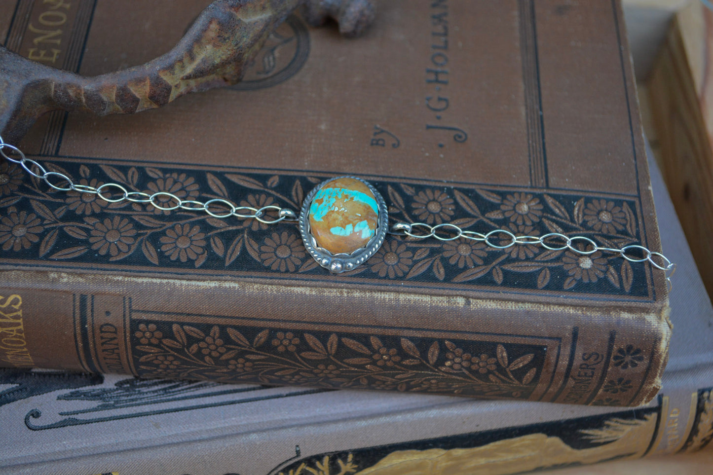 Royston Link Bracelet with Embellishments