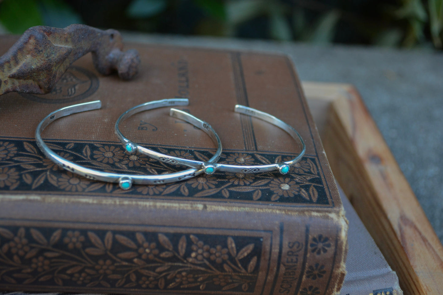 Dainty Single Stone Cuff