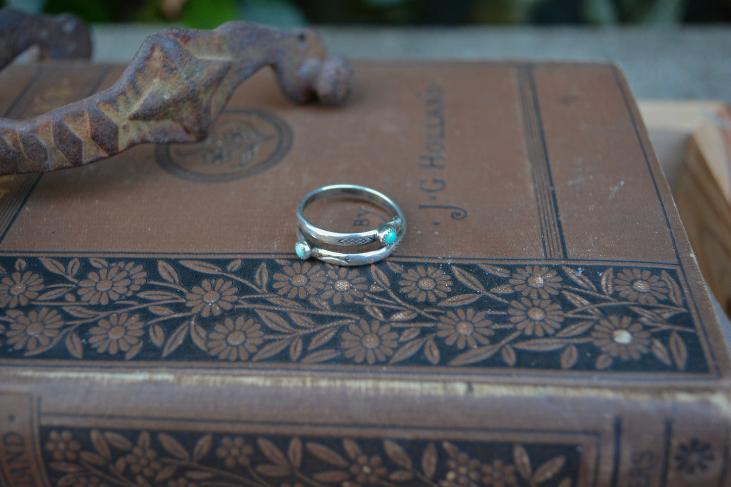 Dainty 2 Stone Ring