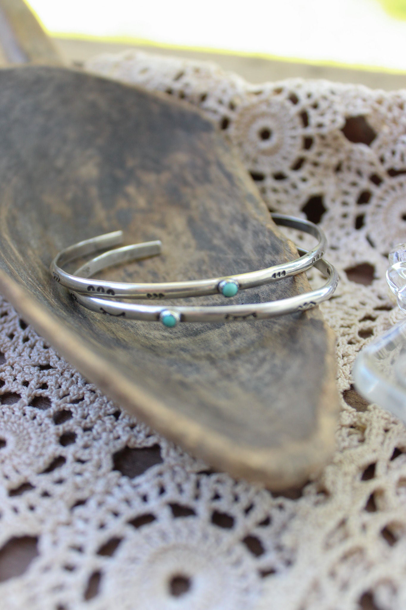 Dainty Single Stone Kingman Cuff
