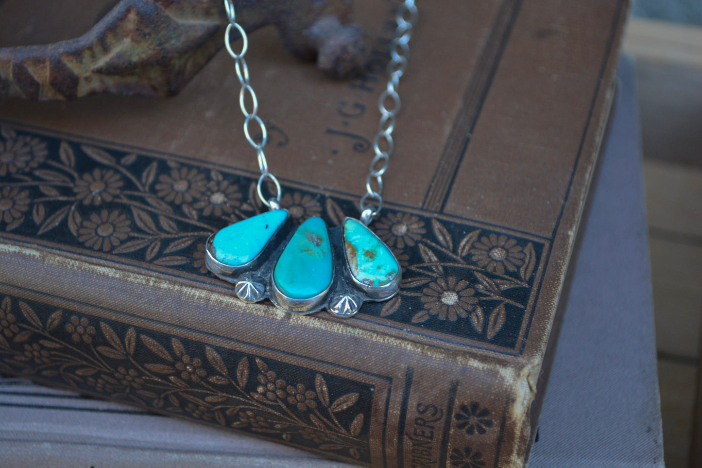 Half Cluster Necklace