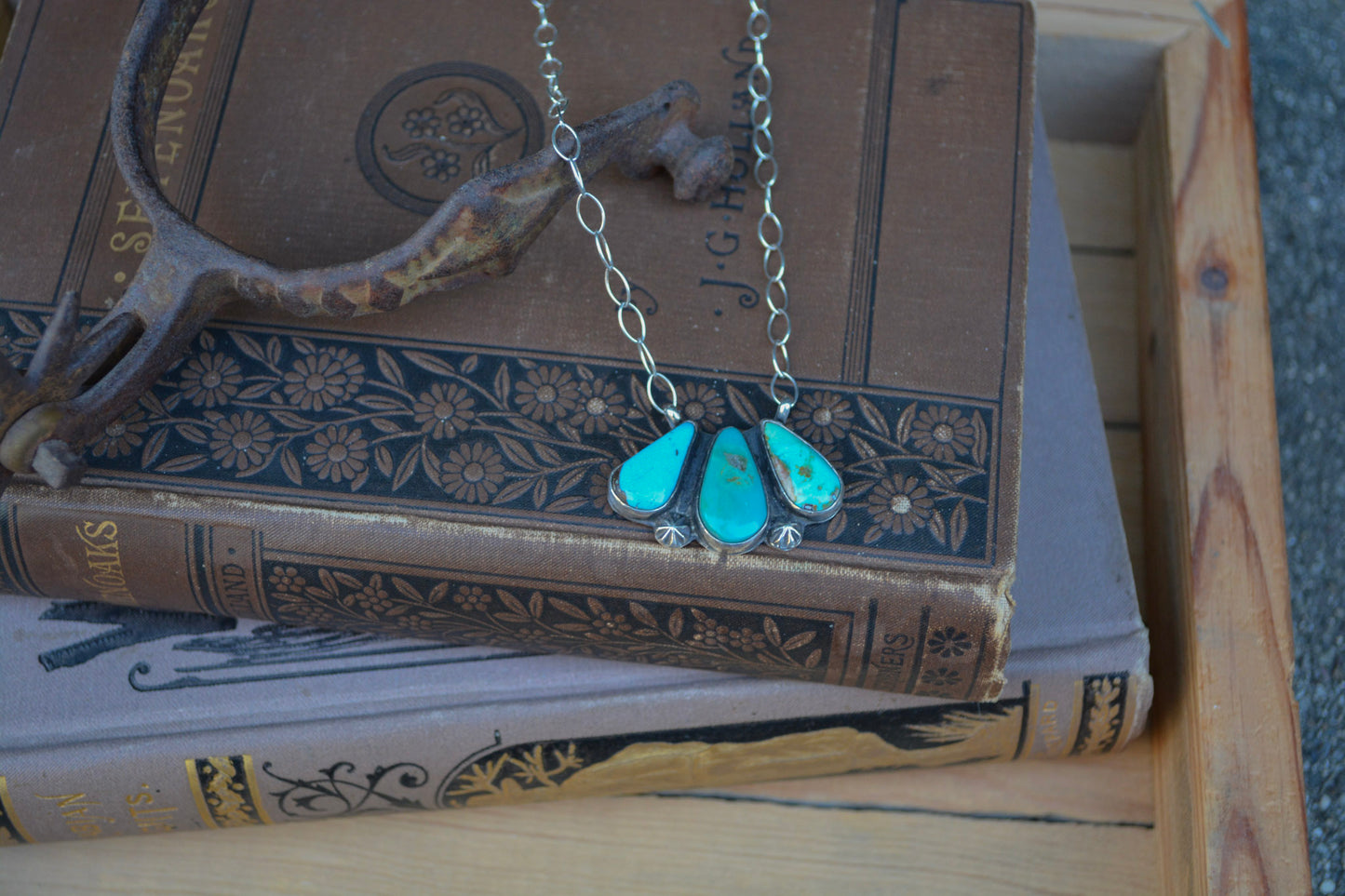 Half Cluster Necklace