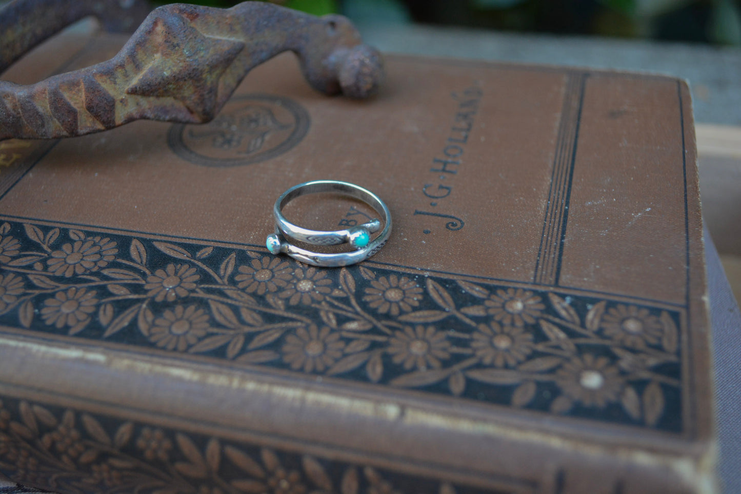 Dainty 2 Stone Ring