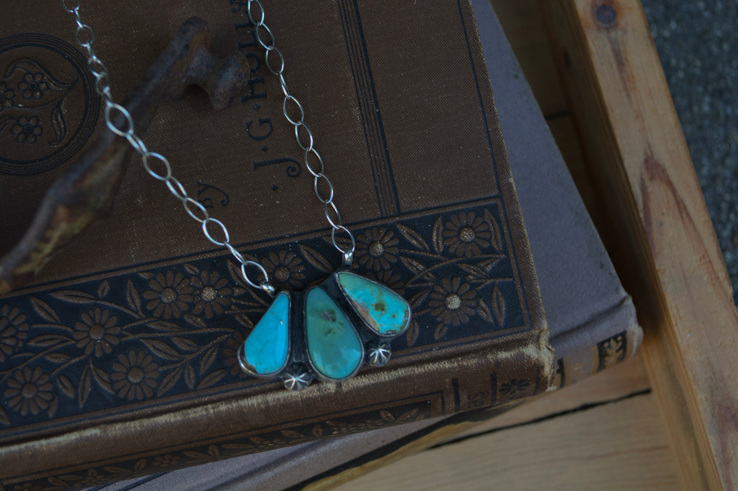 Half Cluster Necklace