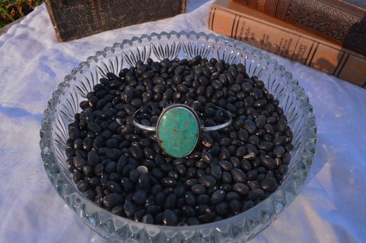 Oval Turquoise Cuff