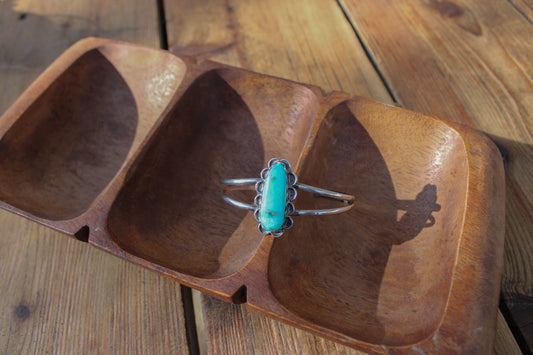 Double Band Blossom Cuff