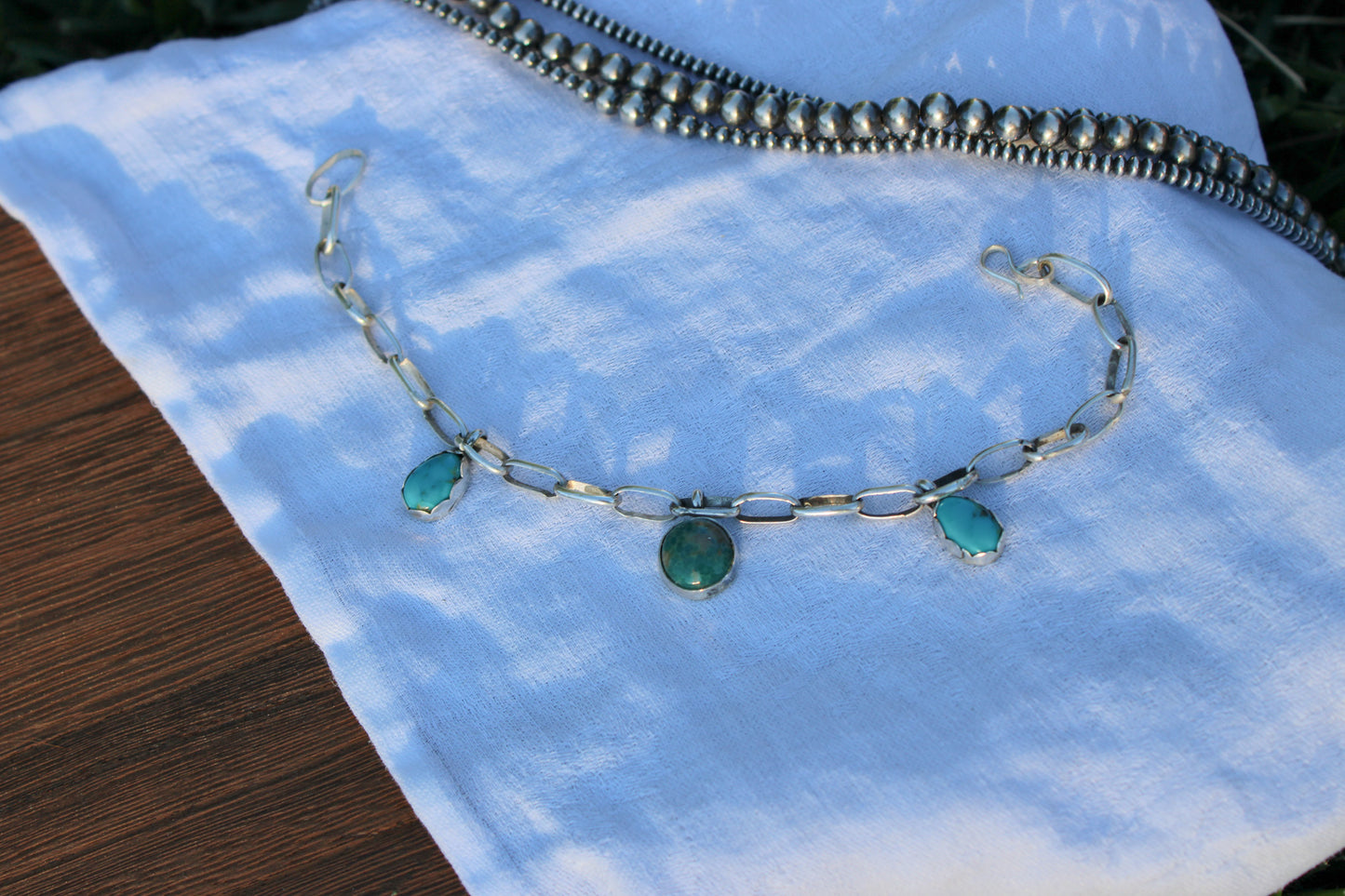 Turquoise Charm Bracelet