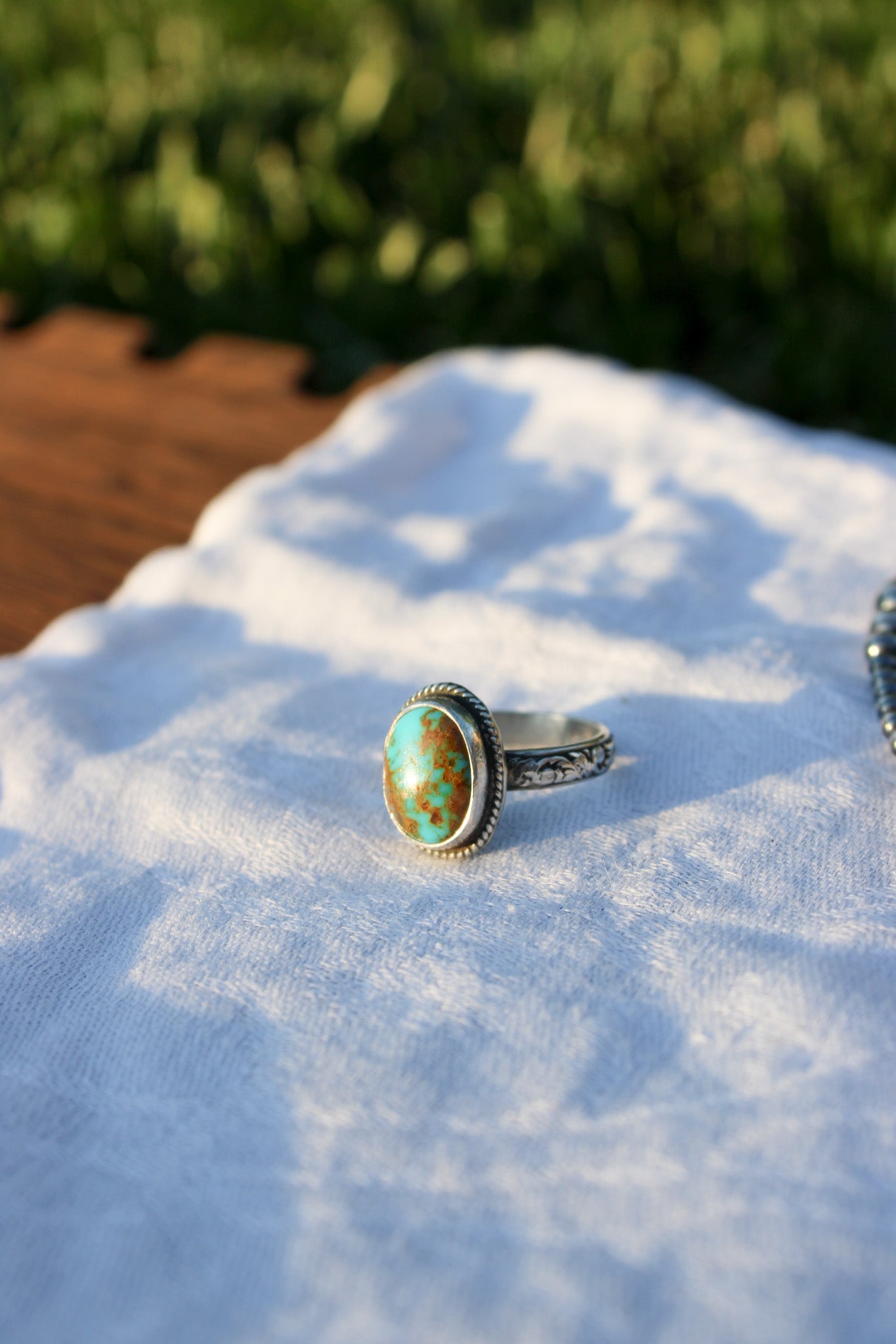 Everyday Ring on Engraved Band