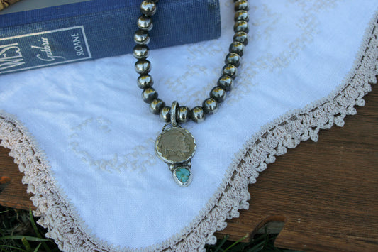 Buffalo/ Indian Head Nickel Pendant
