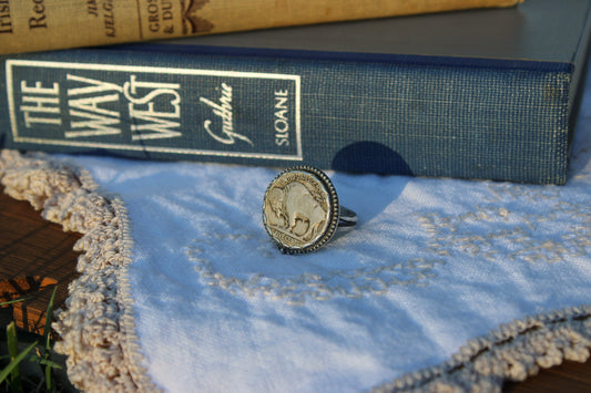 Buffalo Nickel Ring
